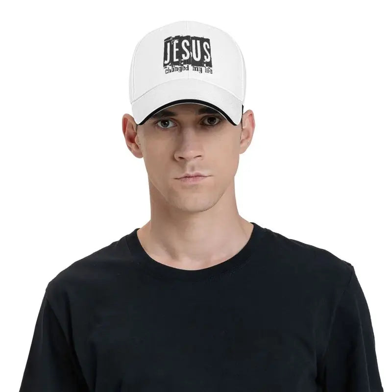 Jesus Changed My Life Hat