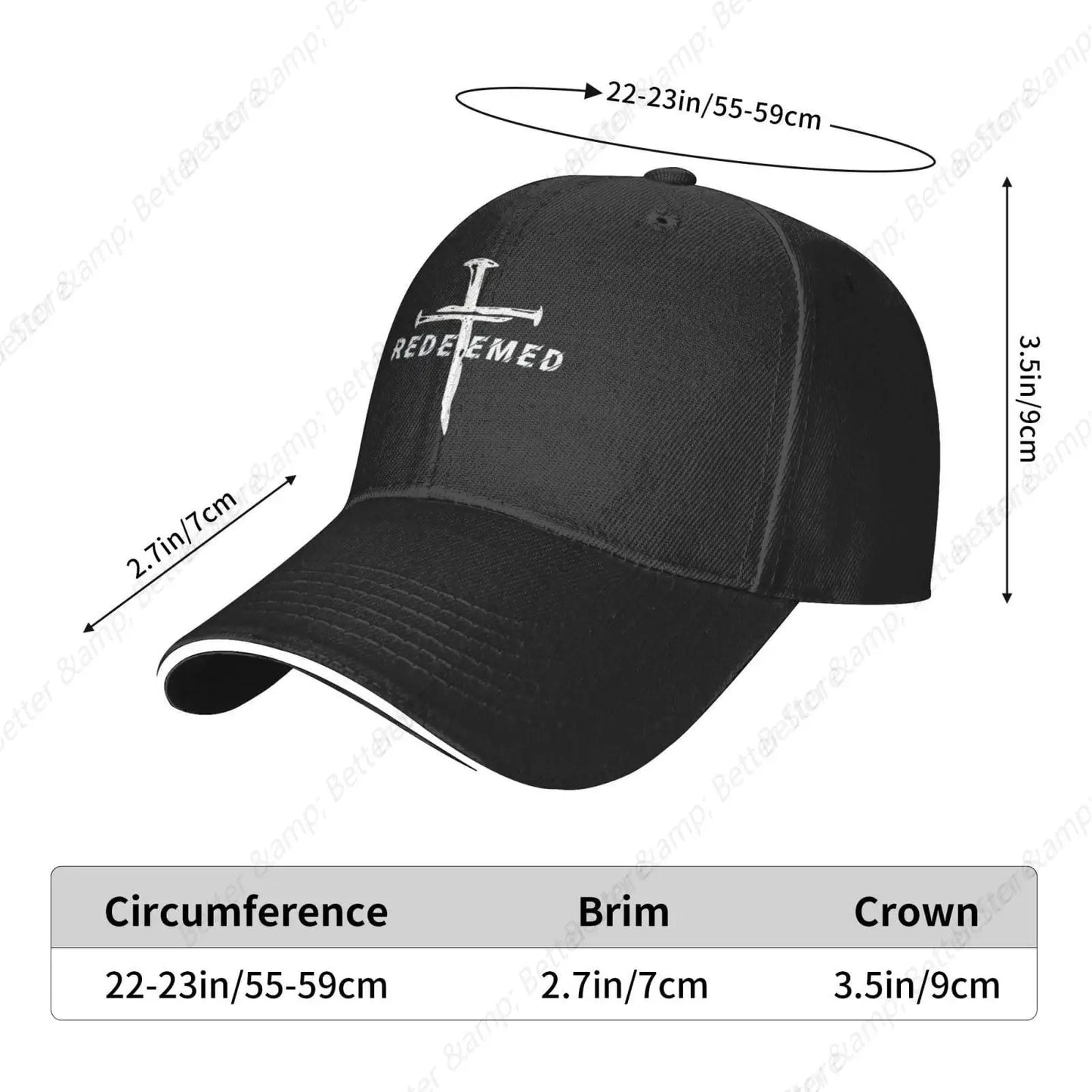 Redeemed Cross Hat