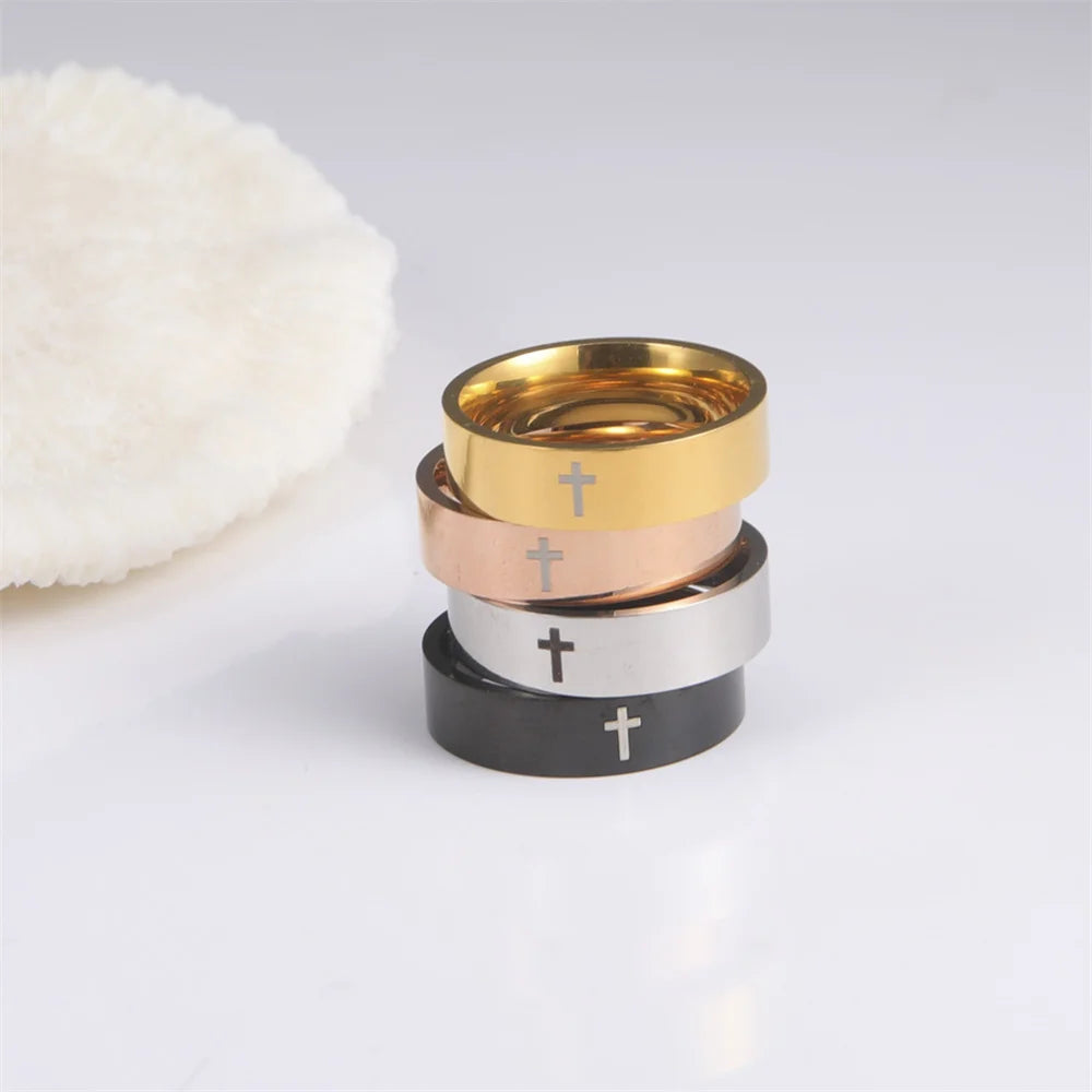 Hip Hop Cross Couple Ring