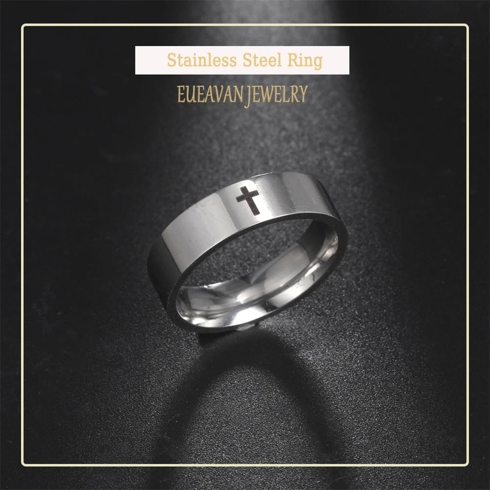 Hip Hop Cross Couple Ring