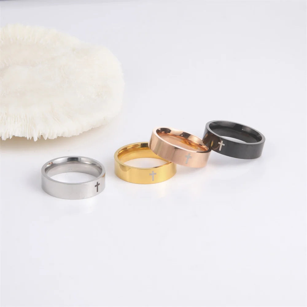 Hip Hop Cross Couple Ring
