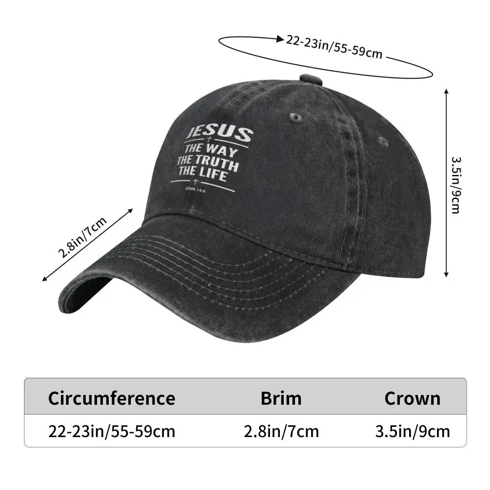 Jesus The Way Hat