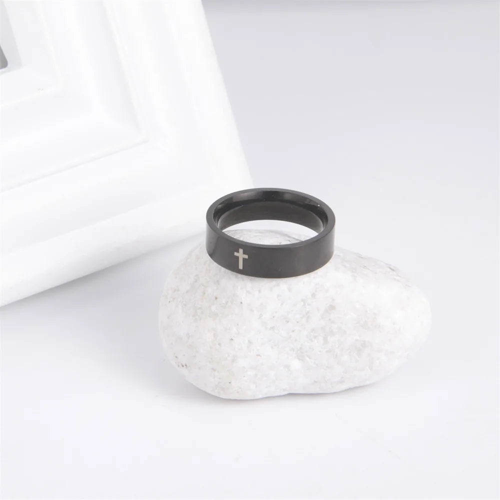 Hip Hop Cross Couple Ring