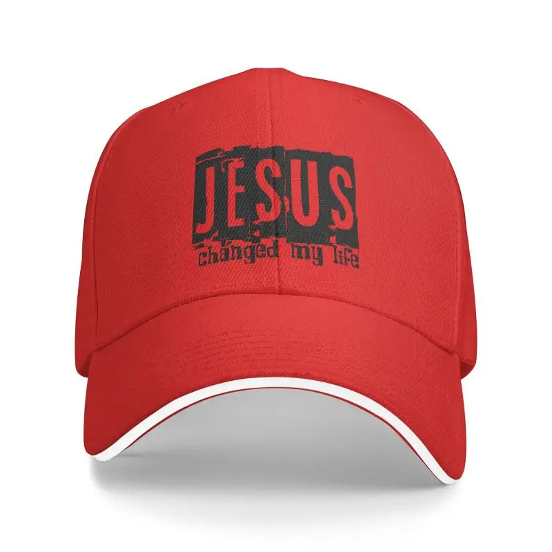 Jesus Changed My Life Hat
