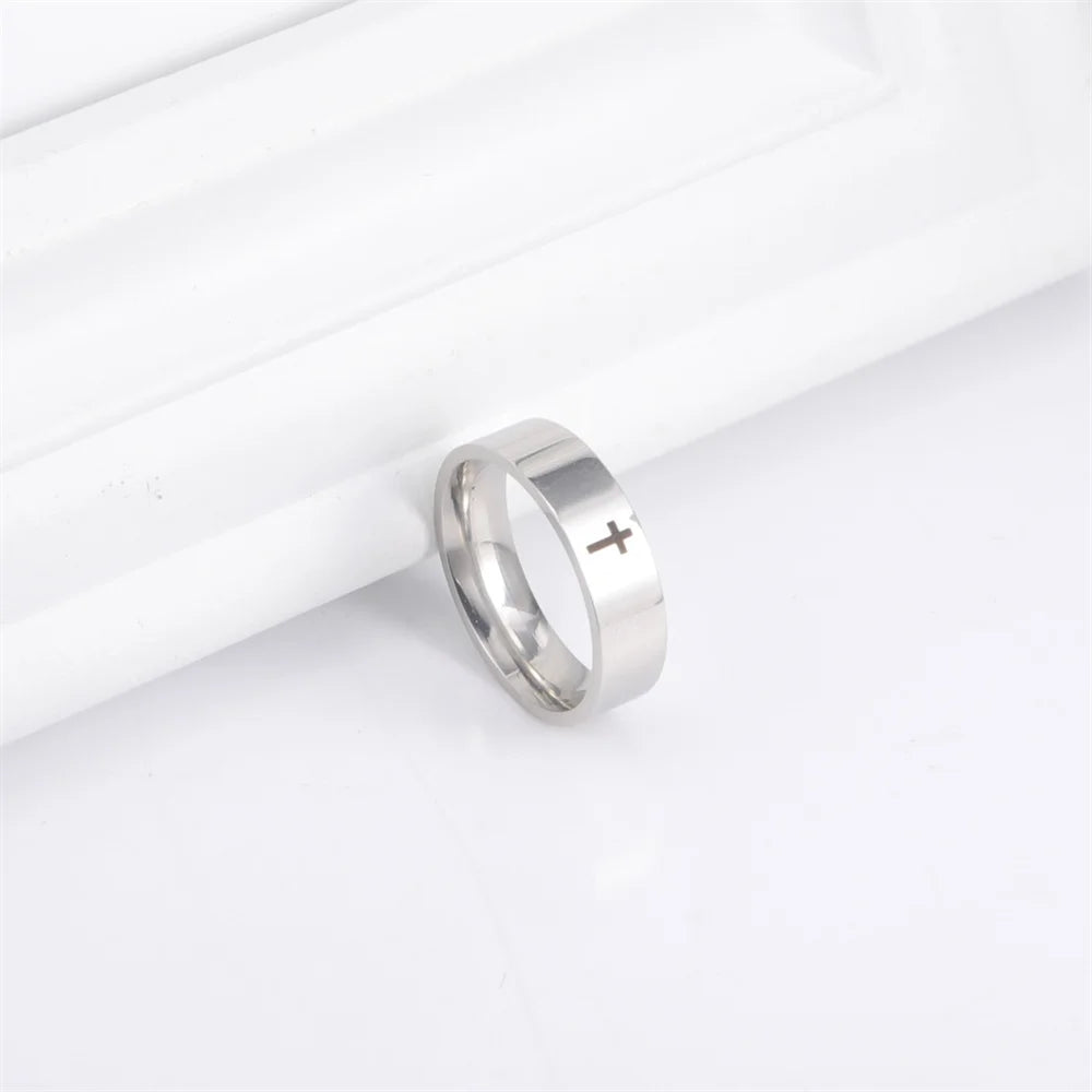Hip Hop Cross Couple Ring
