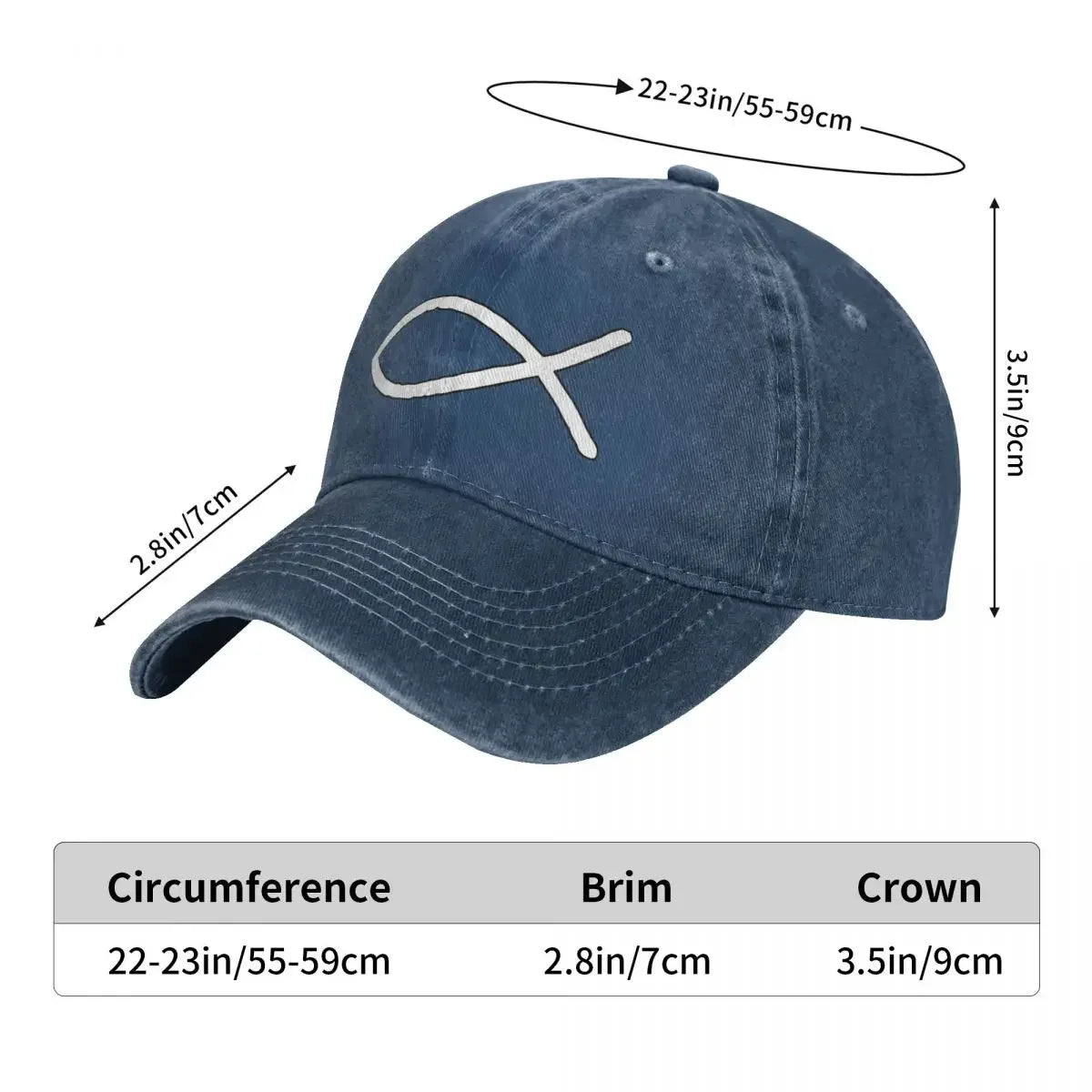 Jesus Fish Hat