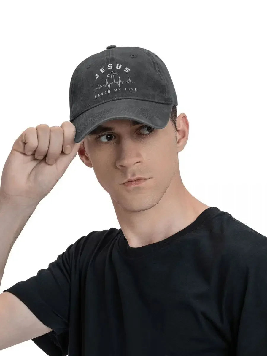 Jesus Saved My Life Hat