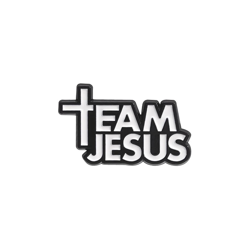 Team Jesus Enamel Pin