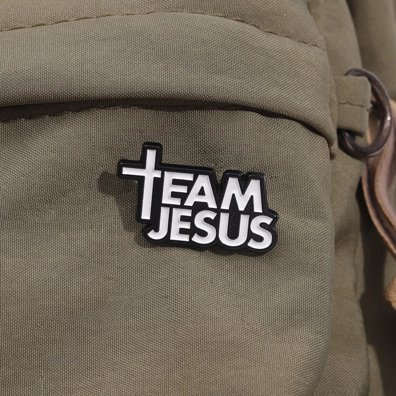 Team Jesus Enamel Pin