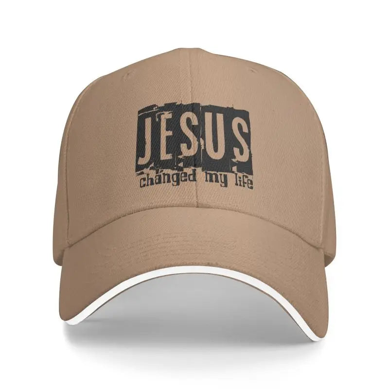 Jesus Changed My Life Hat