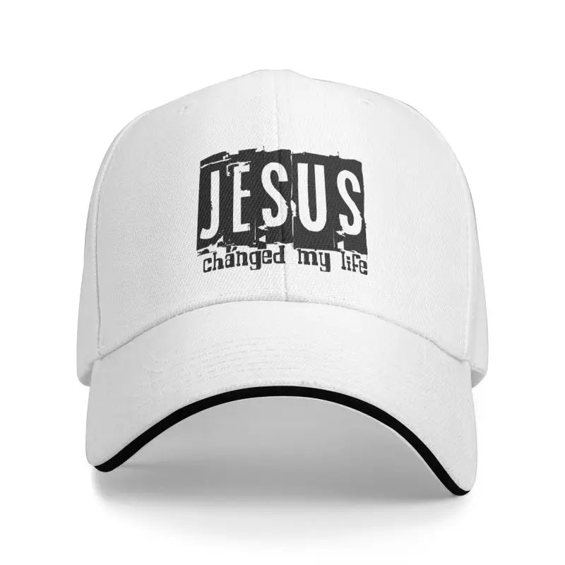 Jesus Changed My Life Hat