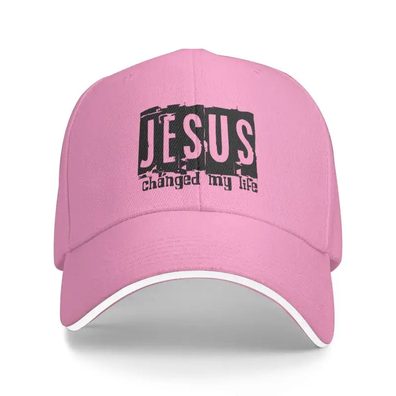 Jesus Changed My Life Hat