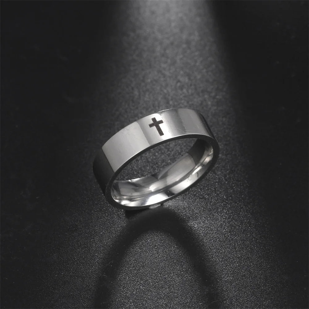 Hip Hop Cross Couple Ring