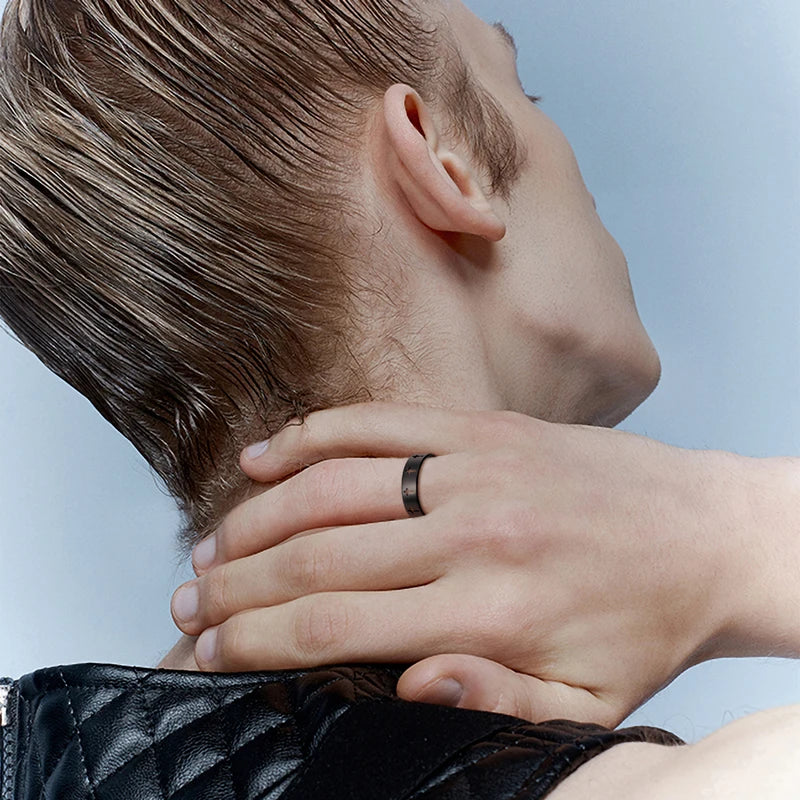 Gothic Cross Couple Ring