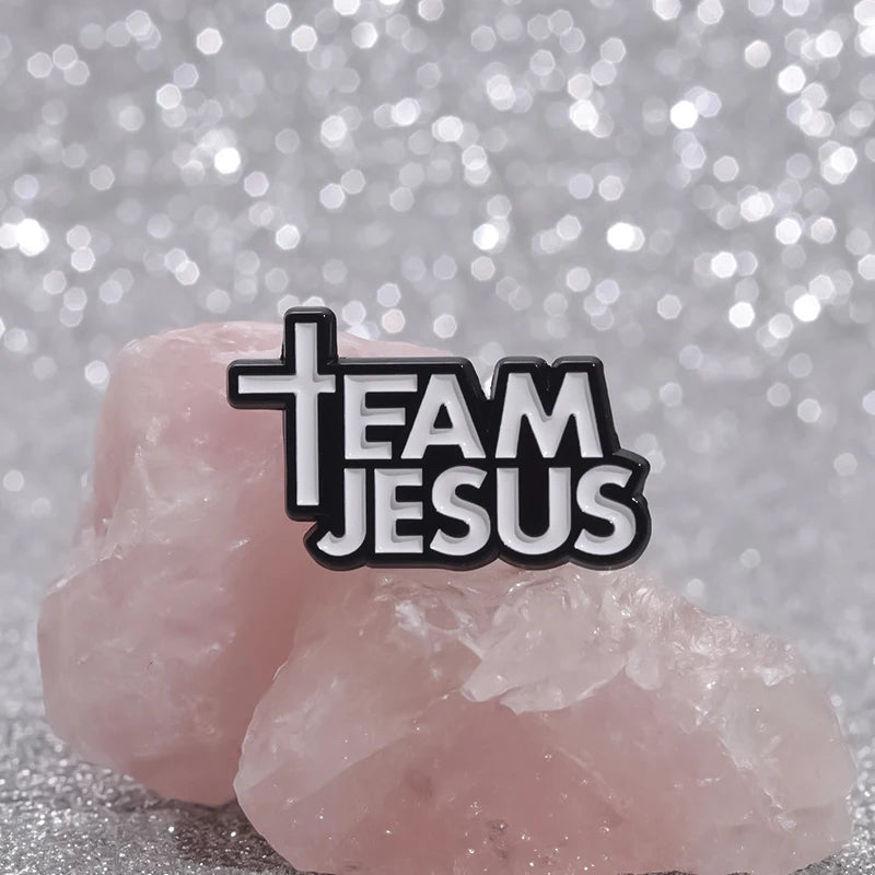 Team Jesus Enamel Pin