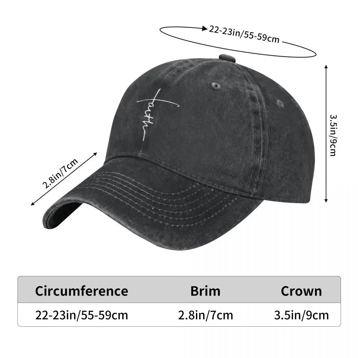 Faith Cross Hat