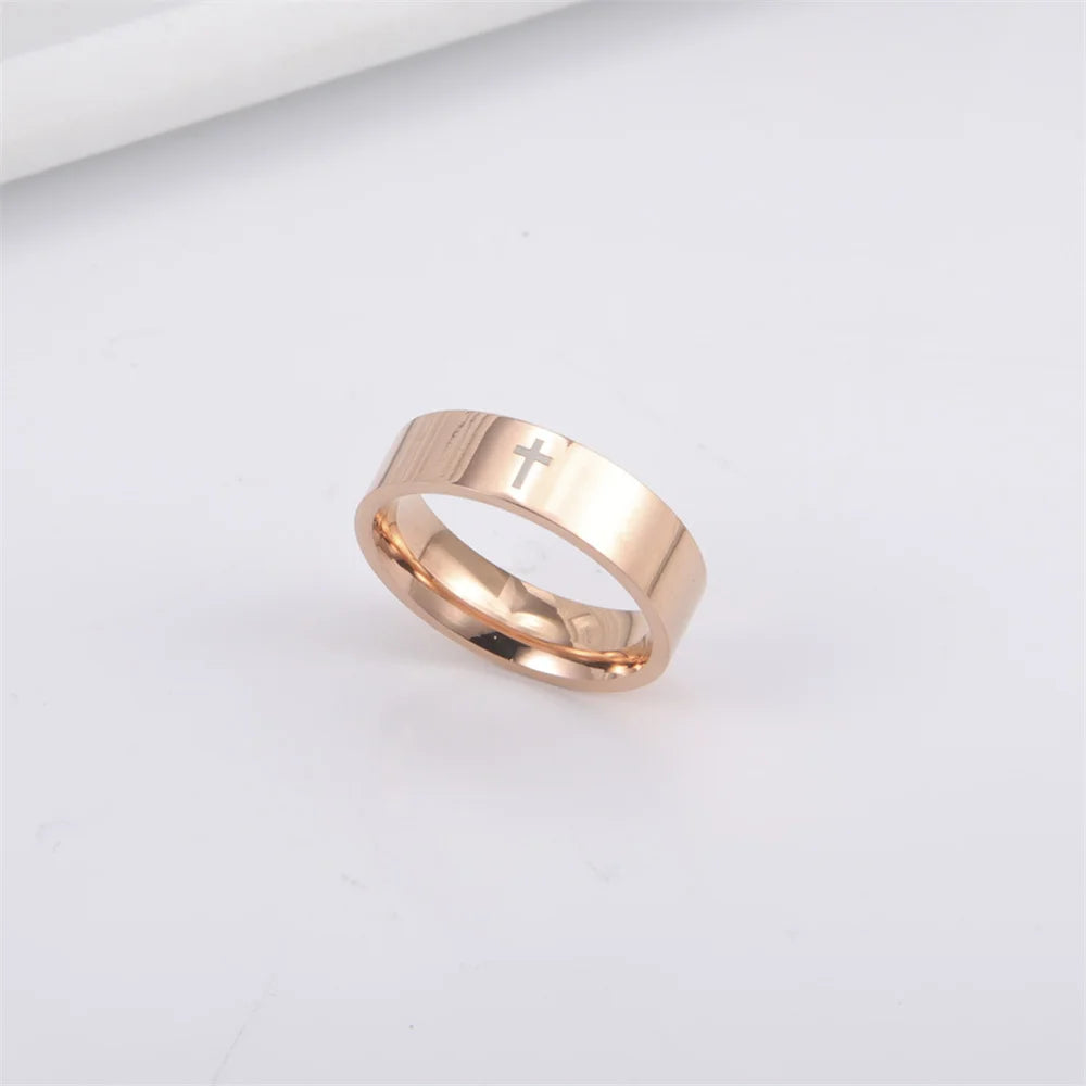 Hip Hop Cross Couple Ring