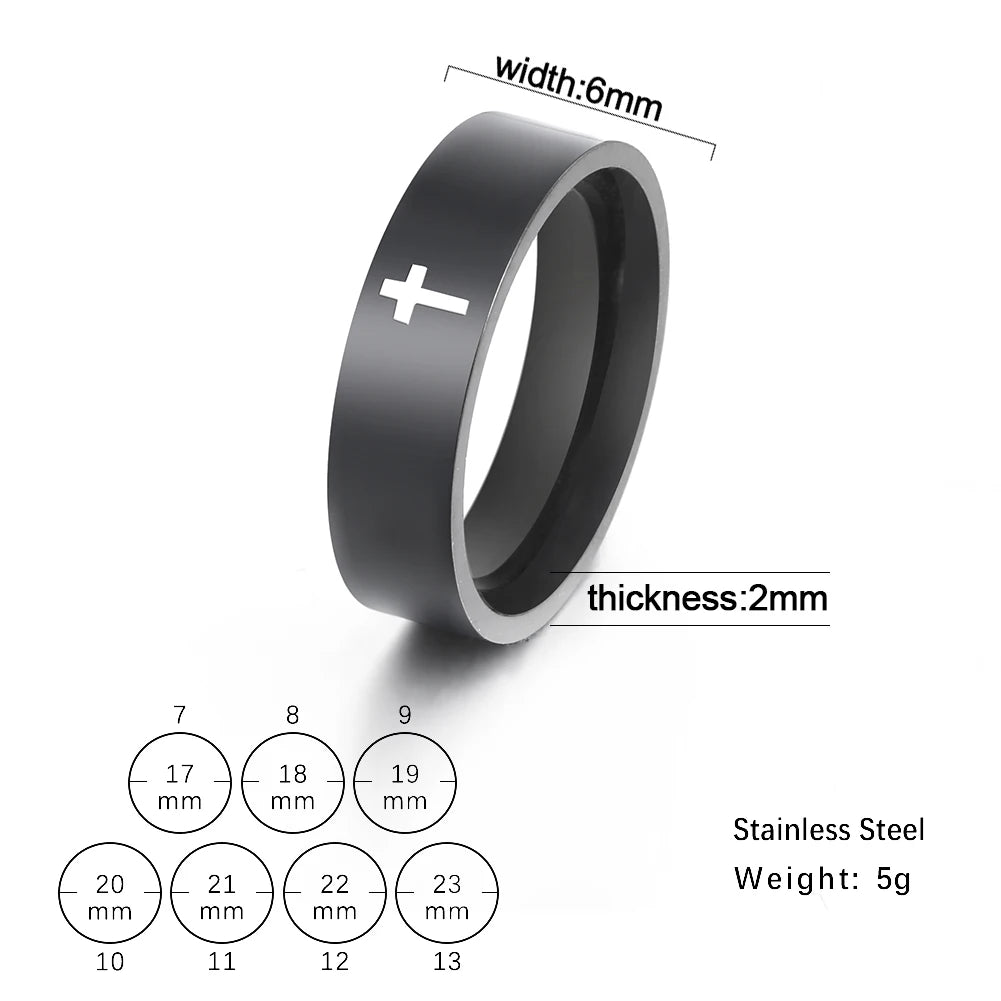 Hip Hop Cross Couple Ring
