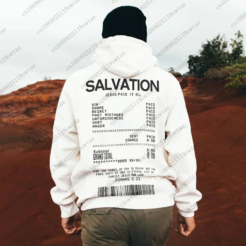 Jesus Paid It All Salvation Hoodie