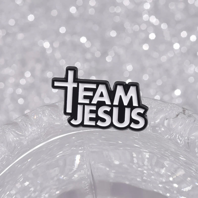 Team Jesus Enamel Pin