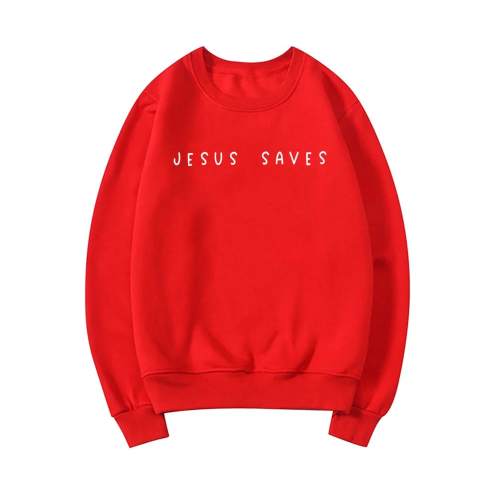 Jesus Saves Sweatshirt