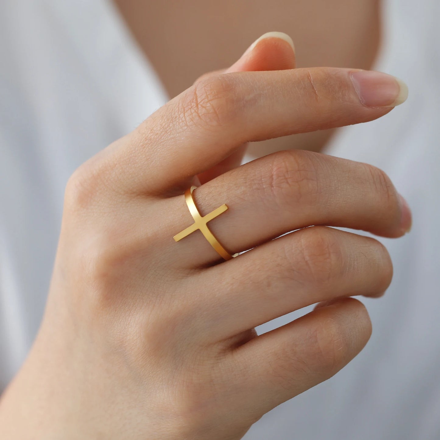 Christian Cross Ring