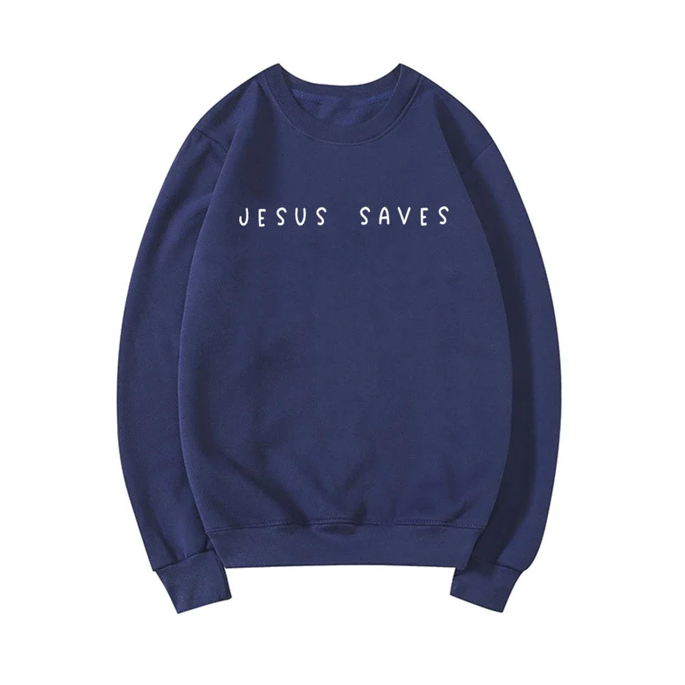 Jesus Saves Sweatshirt