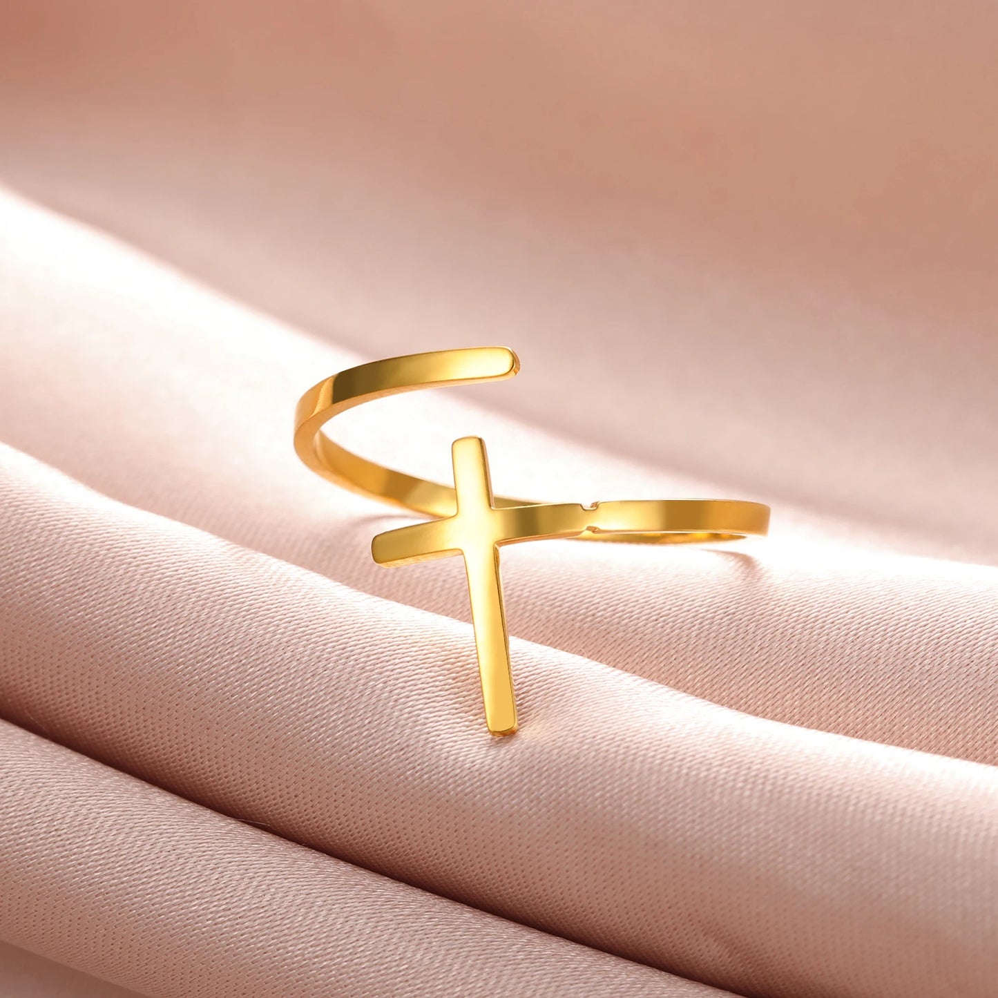 Christian Cross Ring