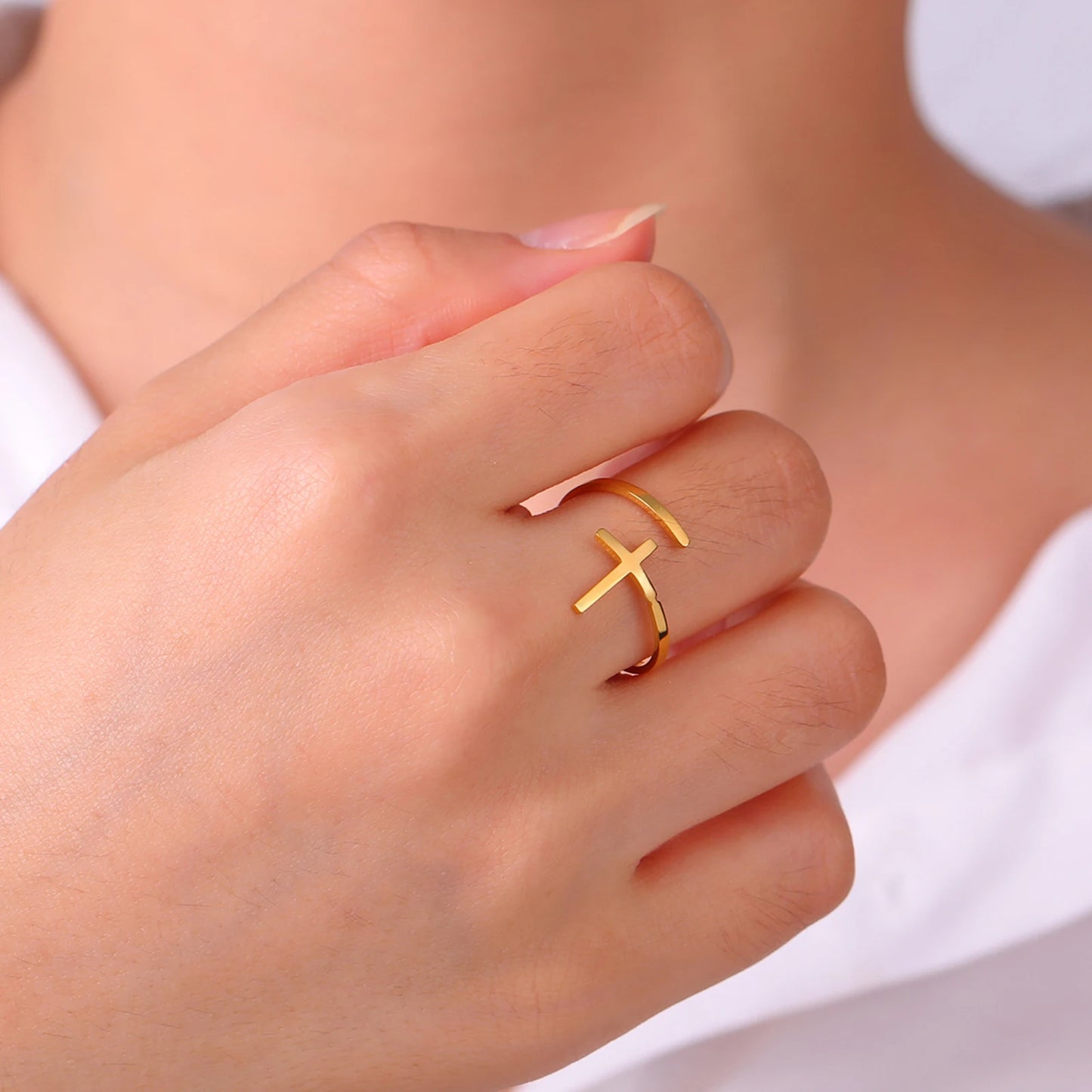 Christian Cross Ring