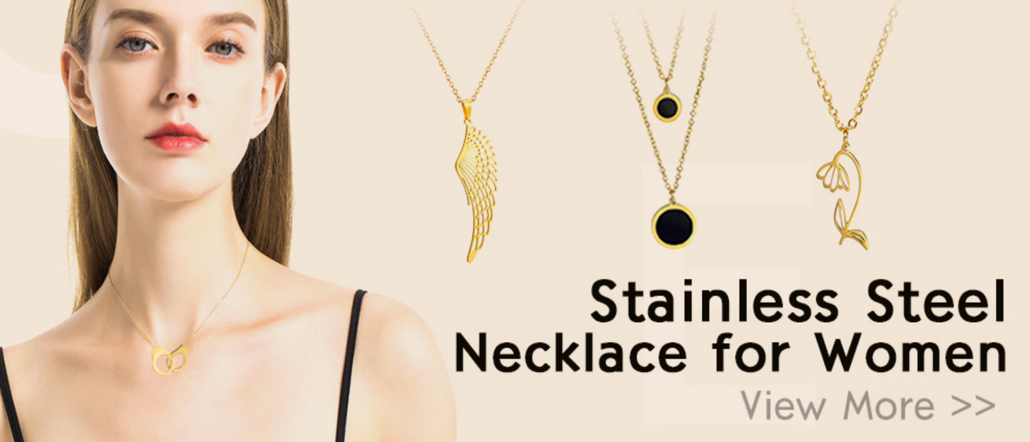 Skyrim Cross Pendant Double Layer Necklace