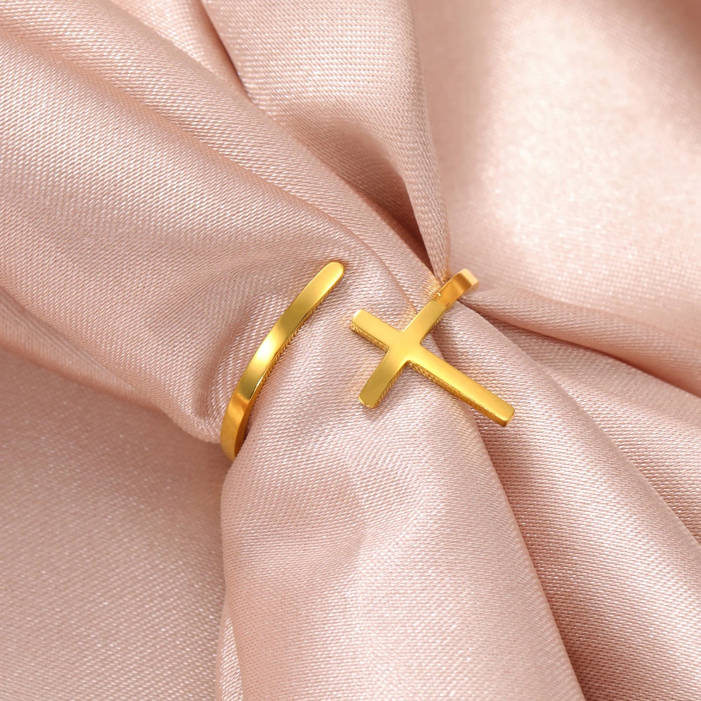 Christian Cross Ring